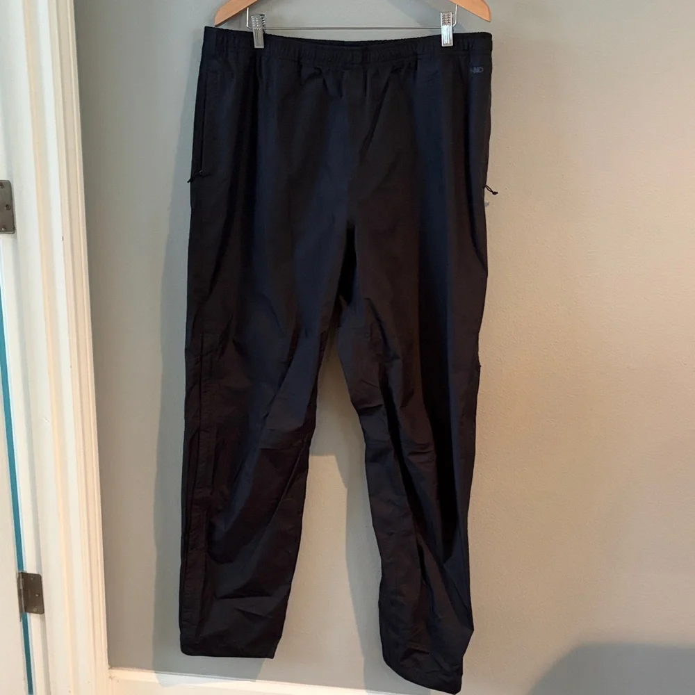 Patagonia H2No Men's Black Rain Pants size XL - Picture 2 of 5